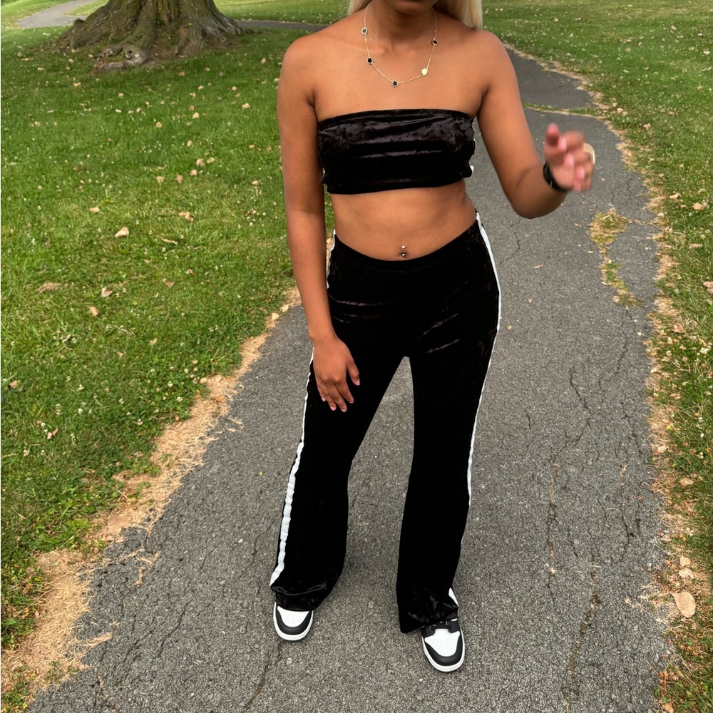 Black Velvet Women's Jumpsuit